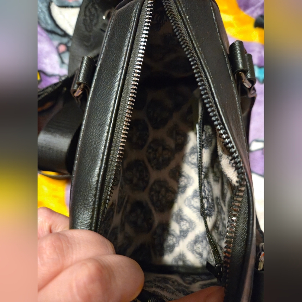 Ed Hardy Black Small Duffel Crossbody - Picture 5 of 6